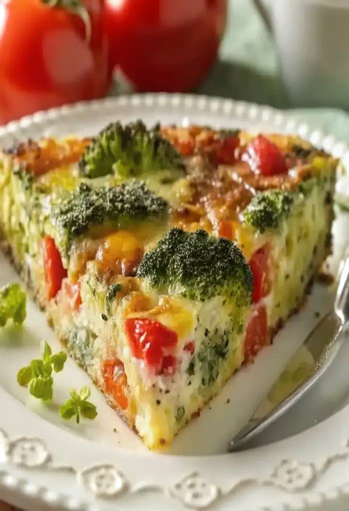 Crustless Veggie Quiche