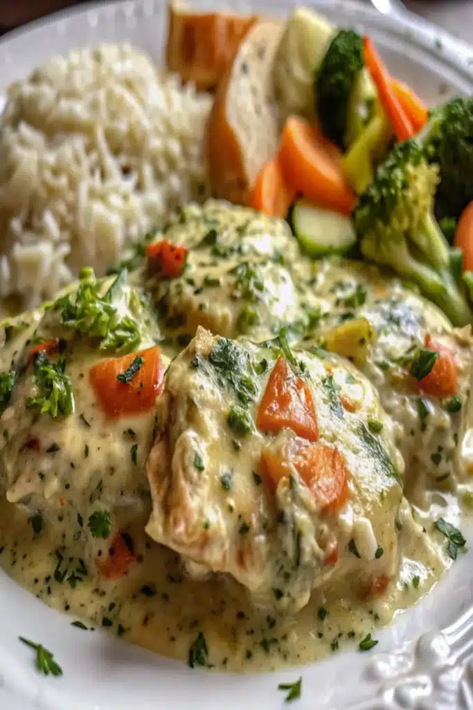 Creamy Herb Chicken Bake