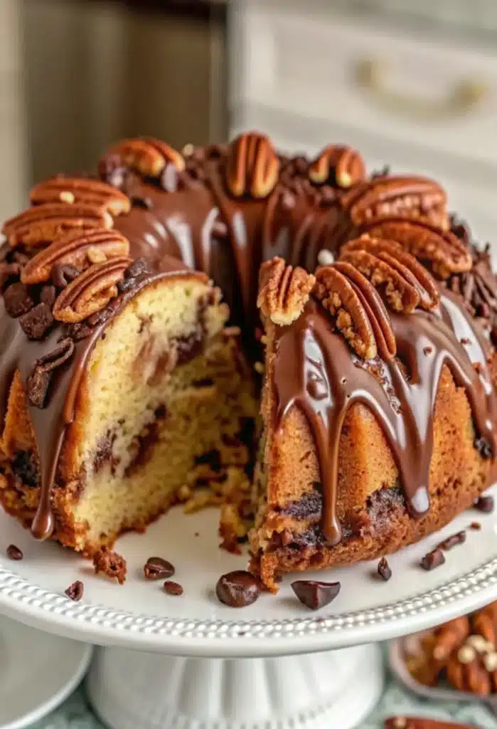 German Chocolate Pecan Pound Cake German Chocolate Pecan Pound Cake German Chocolate Pecan Pound Cake