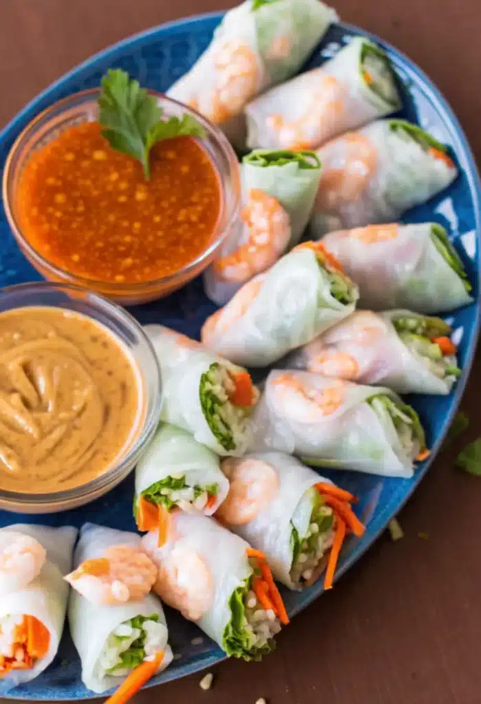 Fresh Vietnamese Spring Rolls