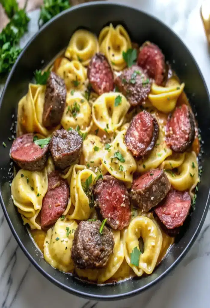 One-Pan Steak Bite Tortellini One-Pan Steak Bite Tortellini One-Pan Steak Bite Tortellini