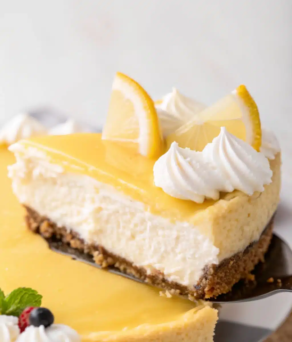 Lemon Curd Cheesecake