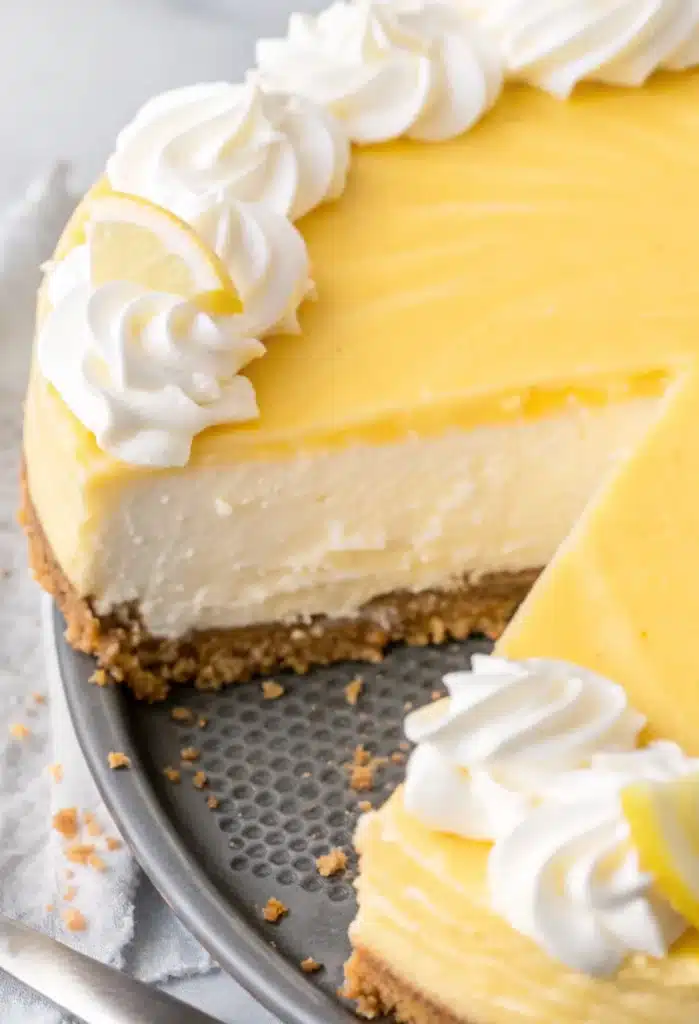 Lemon Curd Cheesecake