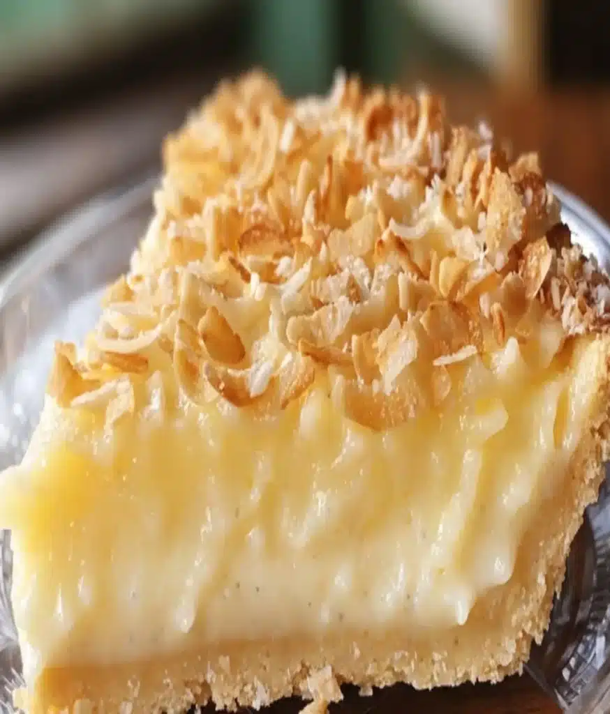 Old Fashioned Coconut Cream Pie