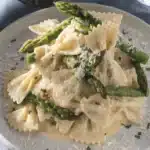 Creamy Asparagus Bow Tie Pasta