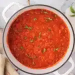 Authentic Marinara Sauce with Fresh Ingredients