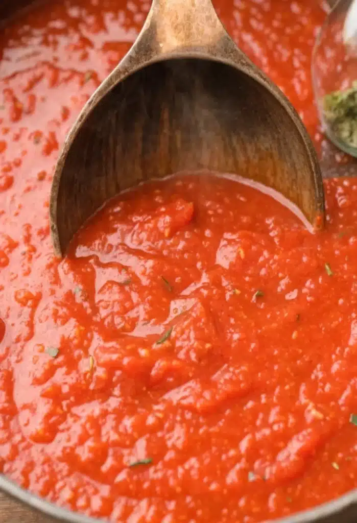Authentic Marinara Sauce with Fresh Ingredients
